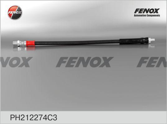 Шланг тормозной | перед прав/лев | HCV - Fenox PH212274C3