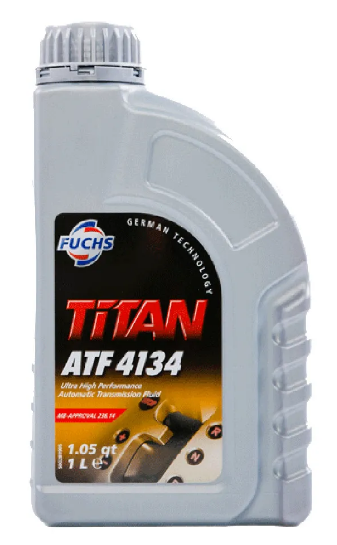 Масло трансмиссионное синтетическое для акпп titan atf 4134 1л FUCHS 600631703 2116₽