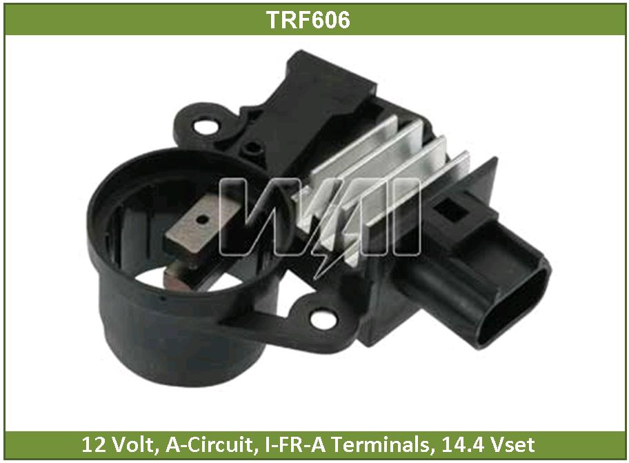 Реле-регулятор генератора ford: (01-09) lincoln: (03-04) mazda: (01-09) - Transpo F606