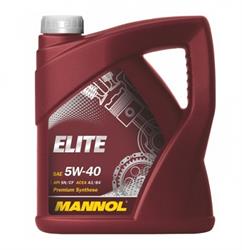 Масло моторное синтетическое elite 5w-40 4л - Mannol 1006