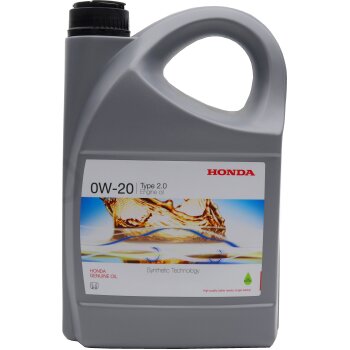 0w-20 Type 2.0 API SN, ilsac gf-5, 4л (pao синт.мотор.масло) - Honda 08232-P99-K4L-HE