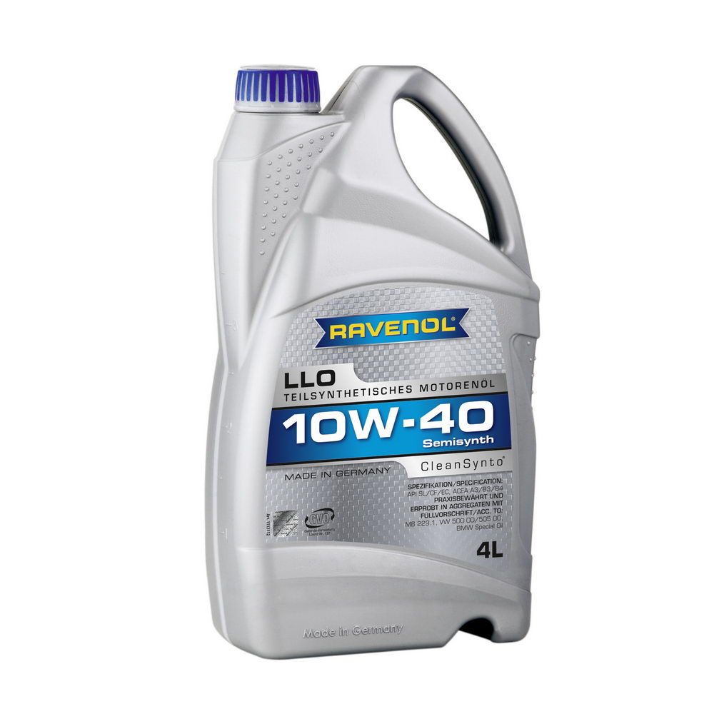 Моторное масло ravenol LLO SAE 10w-40 ( 4Л) NEW - RAVENOL 4014835724396