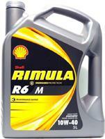 Масло Rimula R6 m 10w40 диз мот син (4л) - Shell 550027480