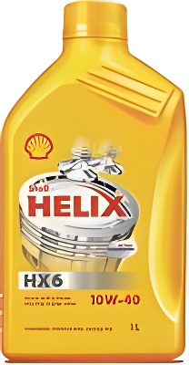 Helix HX6 10w-40, 1л. - Shell 550023842