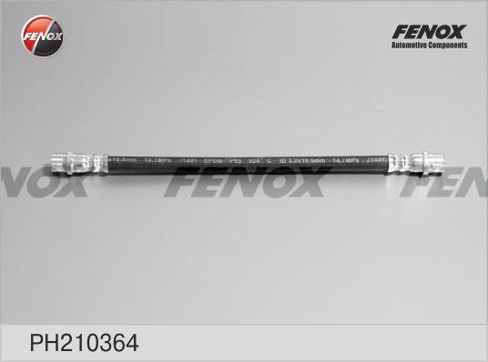 Шланг тормозной | зад прав/лев | - Fenox PH210364