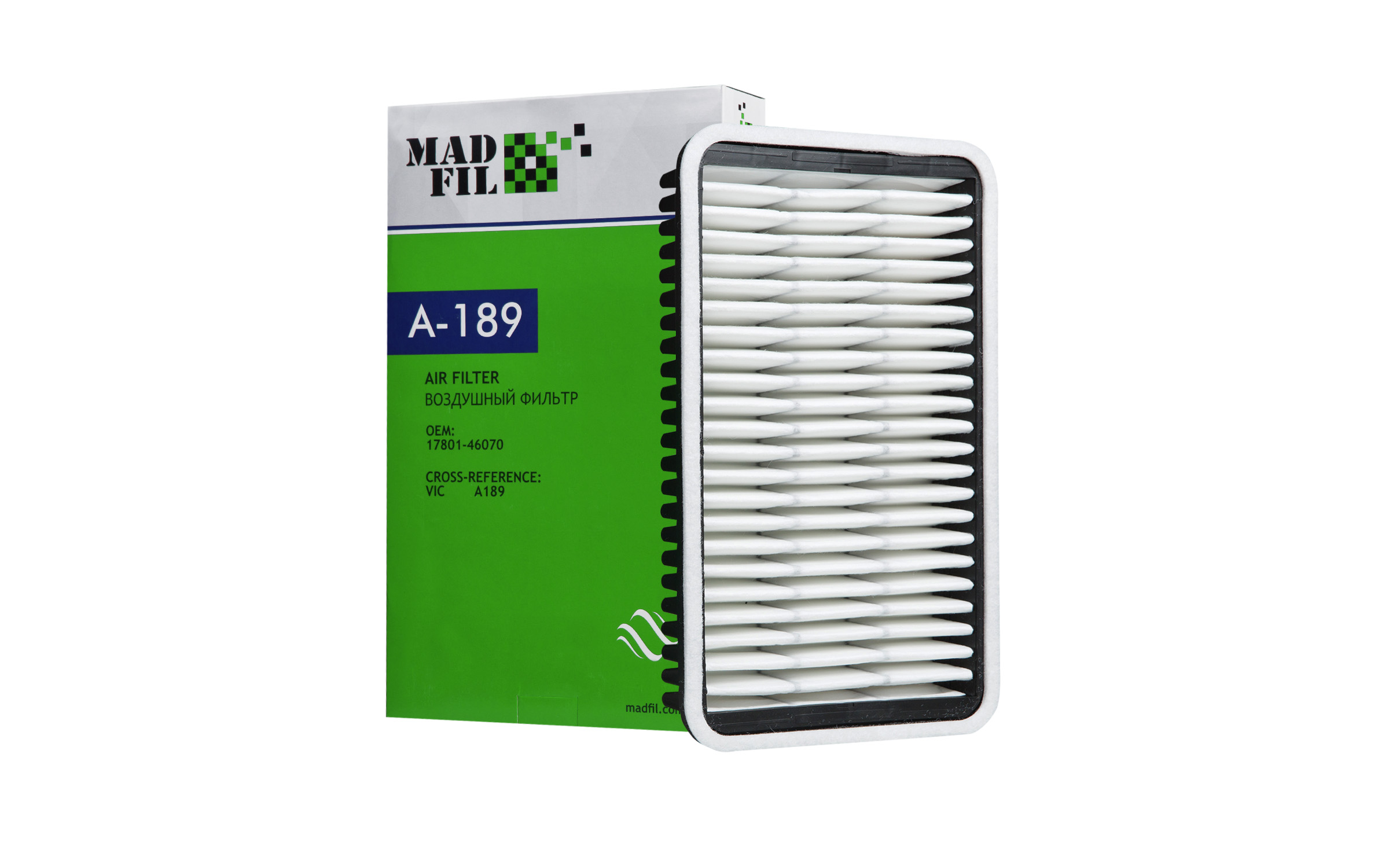 Фильтр воздушный - MADFIL A189