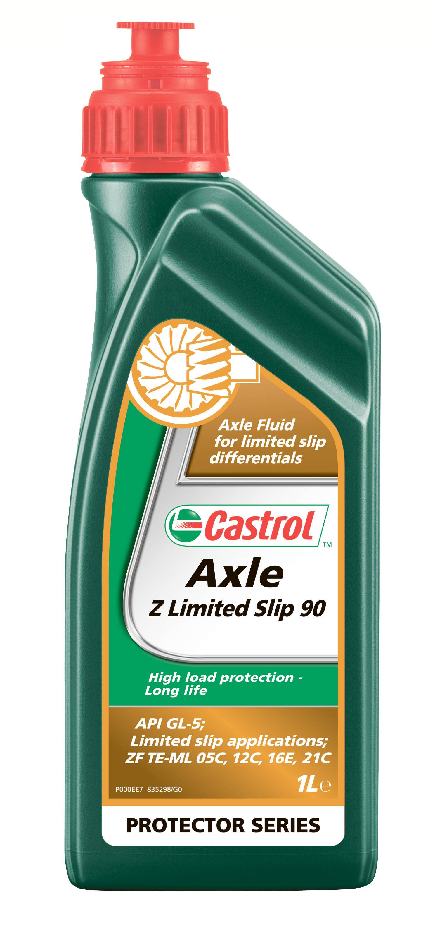 Масло для мостов castrol 1л axle z limited slip 90 LT - Castrol 14FFED