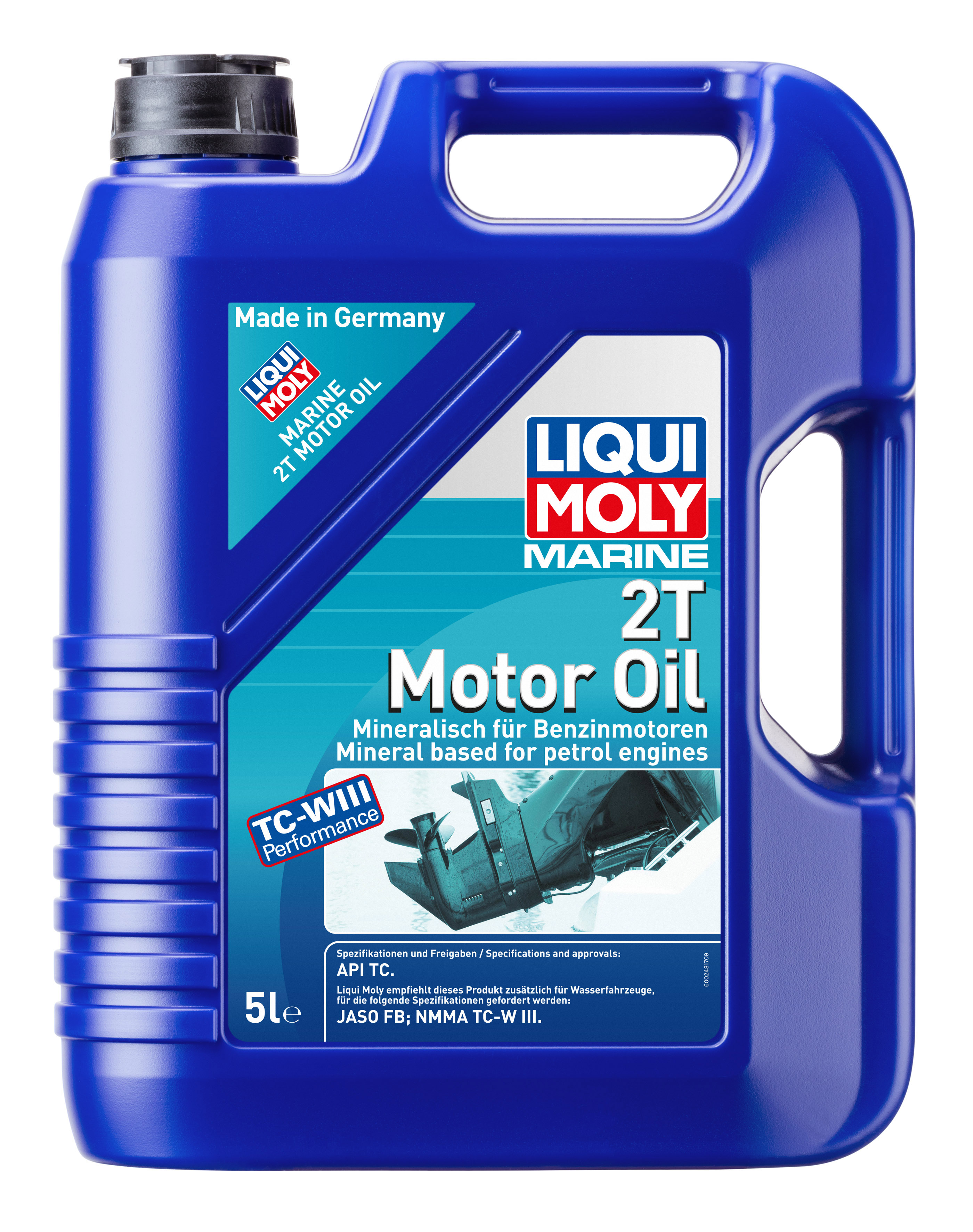 Marine 2T Motor Oil, 5л (мин.мотор.масло) - Liqui Moly 25020
