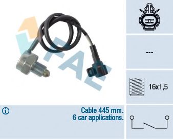 Датчик включения заднего хода - FAE 40843