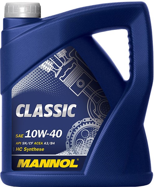 Масло моторное полусинтетическое 10w-40 classic 4л - Mannol 1101