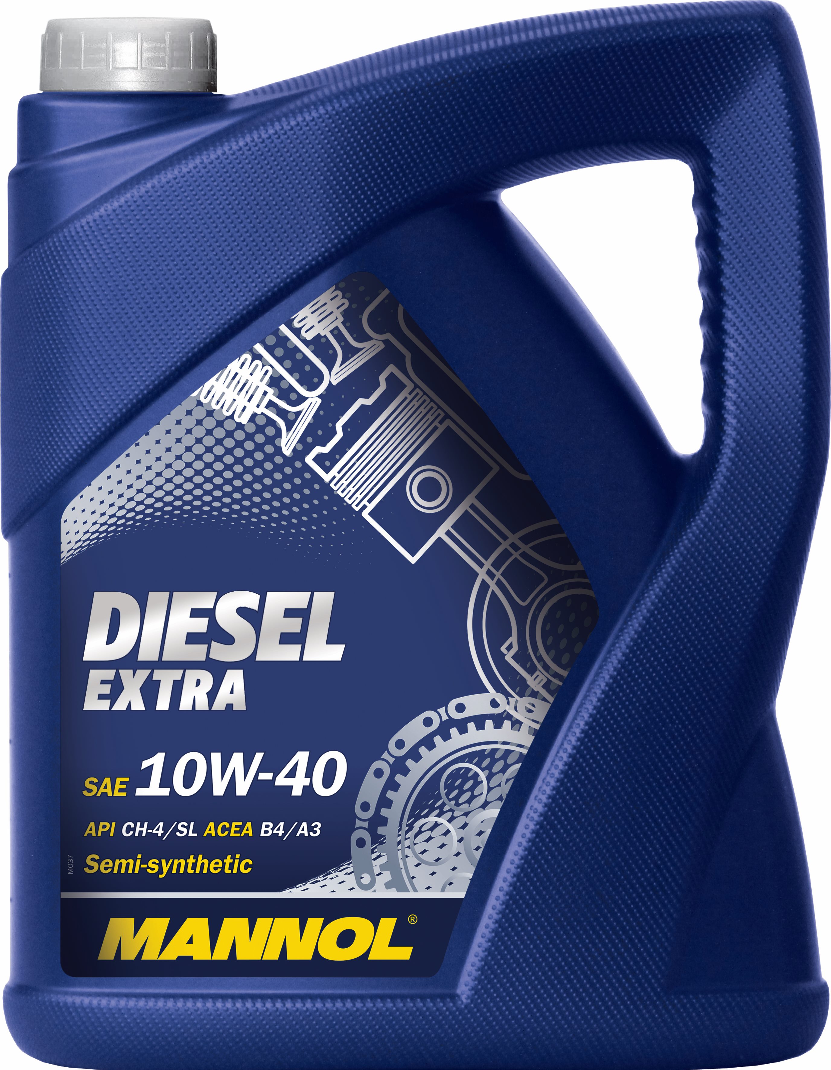 Масло моторное полусинтетическое 10w-40 diesel extra 5л - Mannol 1106