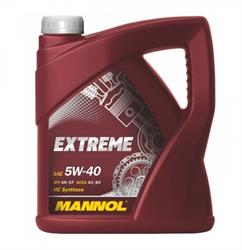 Масло моторное синтетическое 5w-40 extreme 4л - Mannol 1021