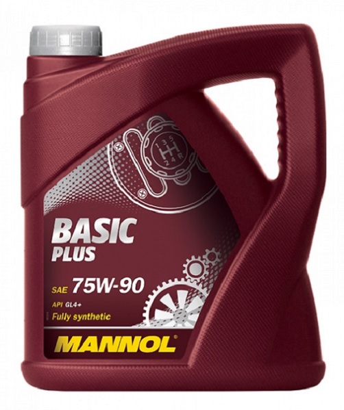 Транс. масло для мкпп basic plus getriebeoel 75w-90 (4л) - Mannol 1322