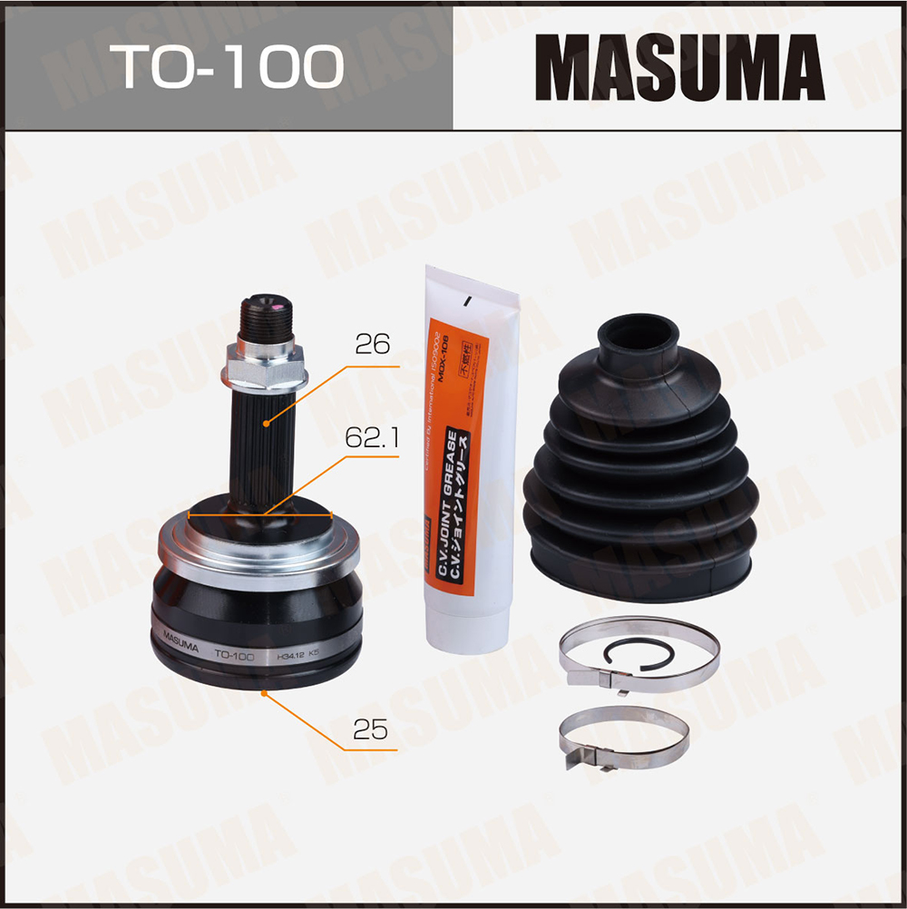 Шрус - Masuma TO100