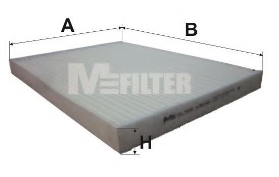 Фильтр воздушный кабины HCV - MFILTER K9099