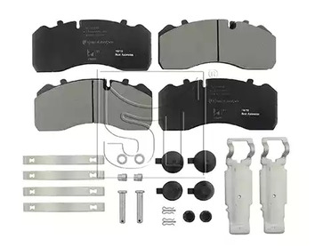 Колодки тормозные дисковые - TEMPLIN 031208700111