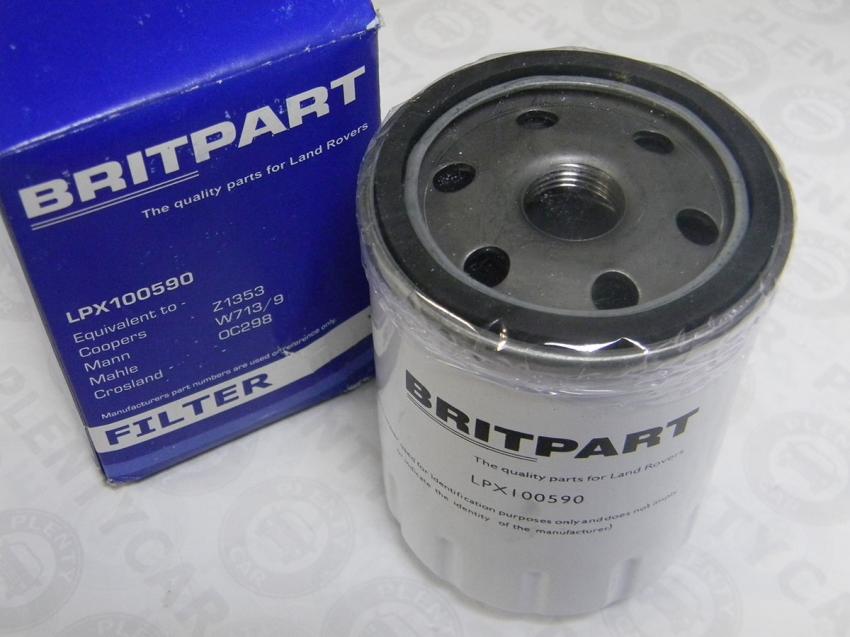 Фильтр масляный двигателя - BRITPART LPX100590