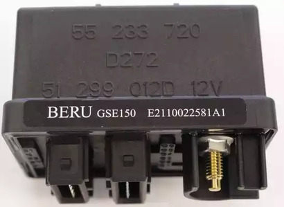 Блок управления, время накаливания - Beru GSE150