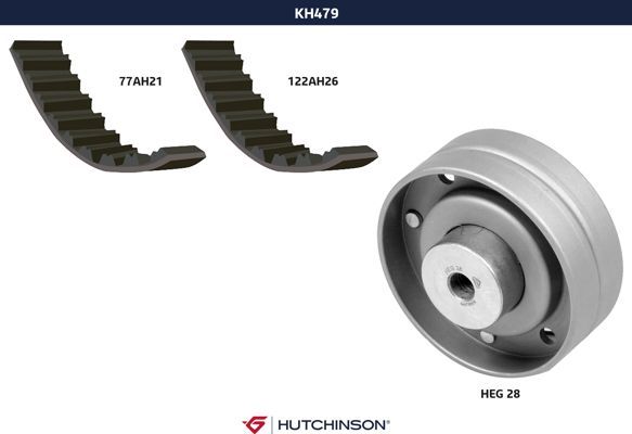 Комплект ремня ГРМ - Hutchinson KH 479