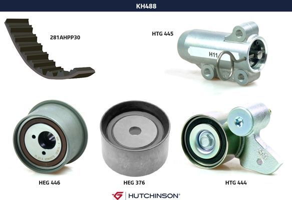 Комплект ремня ГРМ - Hutchinson KH 488