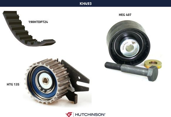 Комплект ремня ГРМ - Hutchinson KH 493