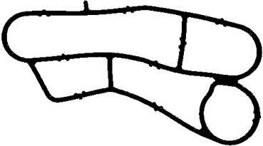 Прокладка, маслянный радиатор - Elring 301.490