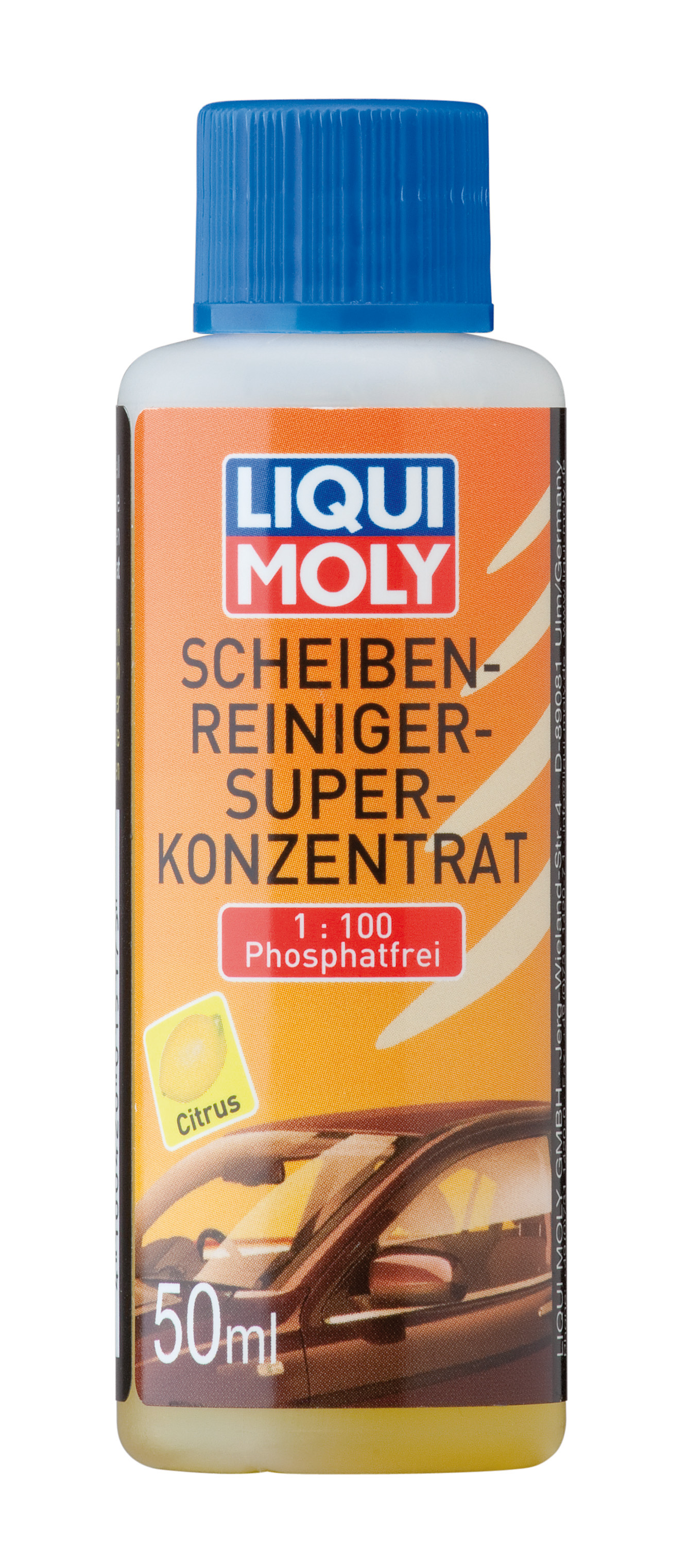 Очиститель стекол суперконцентрат Scheiben-Reiniger-Super K. (лимон), 250 мл - Liqui Moly 1517