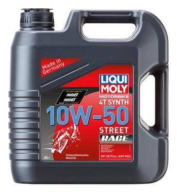 10w-50 Motorbike 4T Synth Street Race, 4л (синт.мотор.масло) - Liqui Moly 1686