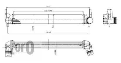 Интеркулер - LORO 053-018-0011