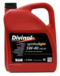 Масло моторное полусинтетическое Syntholight 505.01 5w-40 , 5л - DIVINOL 49540-K007