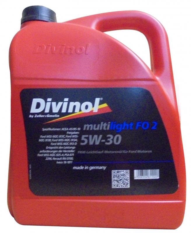 5w30 FO2 multilight, 5л - DIVINOL 49170-K007