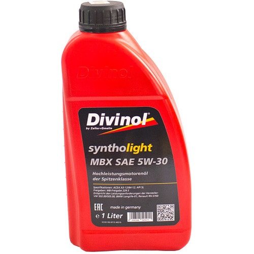 5w30 MBX syntholight, 1л - DIVINOL 49210-C069