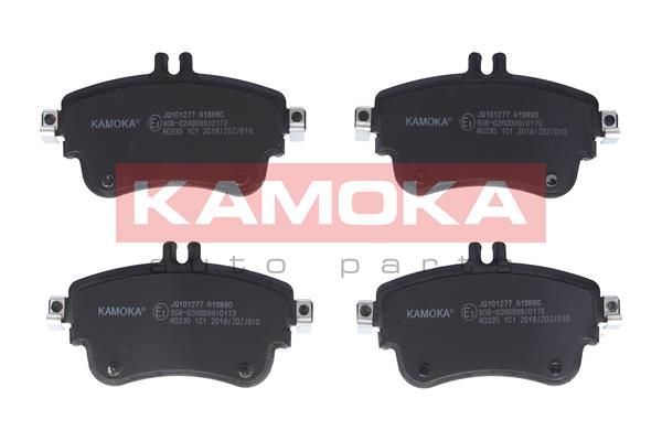 Комплект тормозных колодок, дисковый тормоз - Kamoka JQ101277