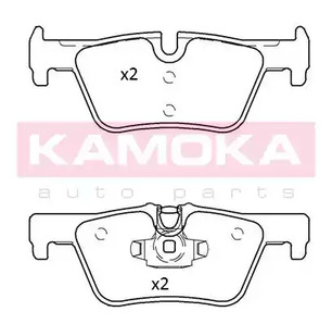 Колодки тормозные дисковые | перед | - Kamoka JQ101295