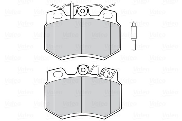 Колодки тормозные | перед | - Valeo 301714