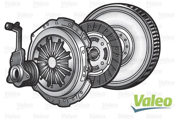 Комплект сцепления 4-х элементный K4P + CSC Valeo                845153