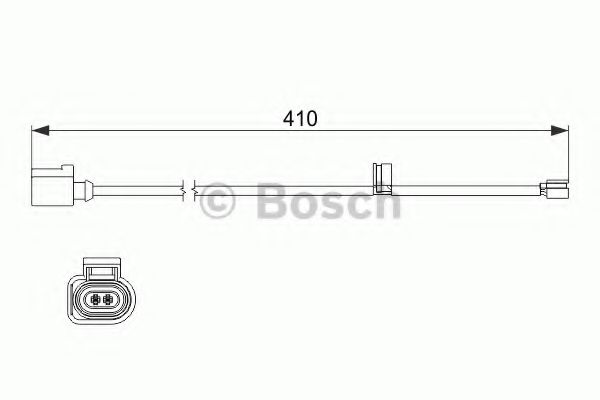 Сигнализатор, износ тормозных колодок Bosch                1 987 474 516
