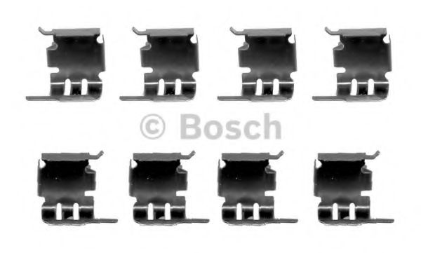 Комплектующие, колодки дискового тормоза - Bosch 1 987 474 640
