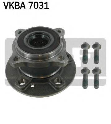 Комплект подшипника ступицы колеса  | зад | - SKF VKBA 7031