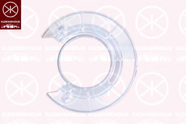 Отражатель, диск тормозного механизма | зад прав | - Klokkerholm 6526878