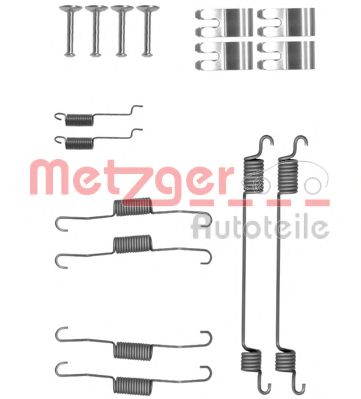 Комплектующие, тормозная колодка - Metzger 105-0030