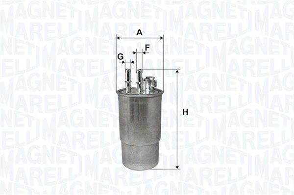 Фильтр топливный - Magneti Marelli 153071760747