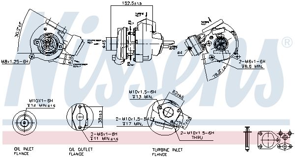Ускорительный насос, карбюратор - Nissens 93107