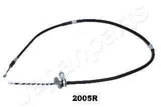 Трос, стояночная тормозная система - Japanparts BC-2005R