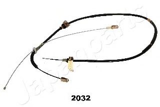Трос, стояночная тормозная система | зад | - Japanparts BC-2032