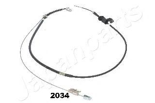 Трос, стояночная тормозная система - Japanparts BC-2034