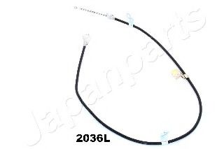 Трос, стояночная тормозная система - Japanparts BC-2036L