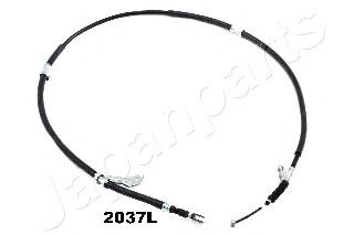 Трос, стояночная тормозная система - Japanparts BC-2037L