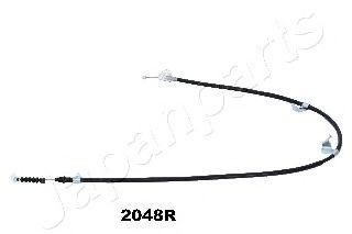 Трос, стояночная тормозная система - Japanparts BC-2048R