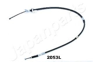 Трос, стояночная тормозная система | зад лев | - Japanparts BC-2053L